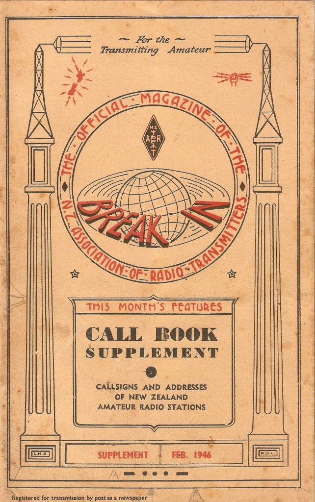 First Call Book Supplement 1946